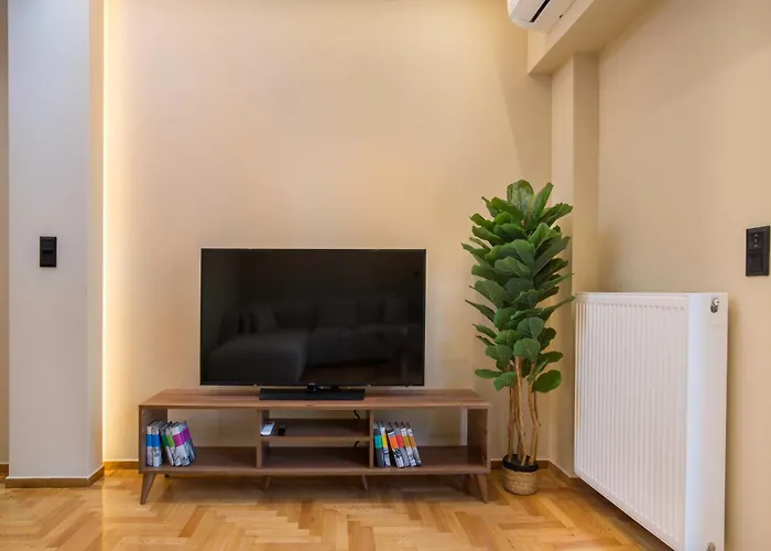 Urban Spacious Apartment Near Kallimarmaron